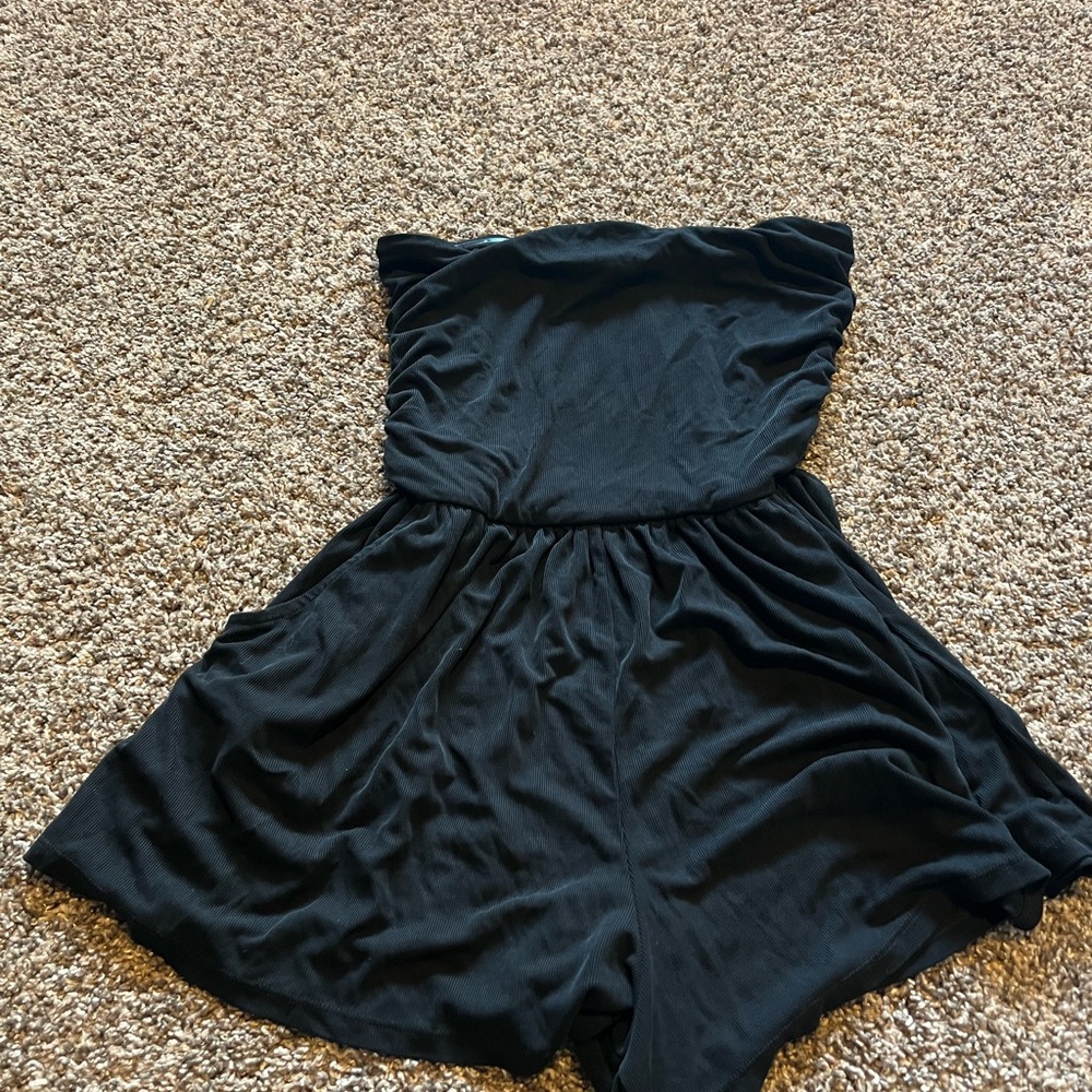 Wild Fable Black Jumpsuit Flowy Romper